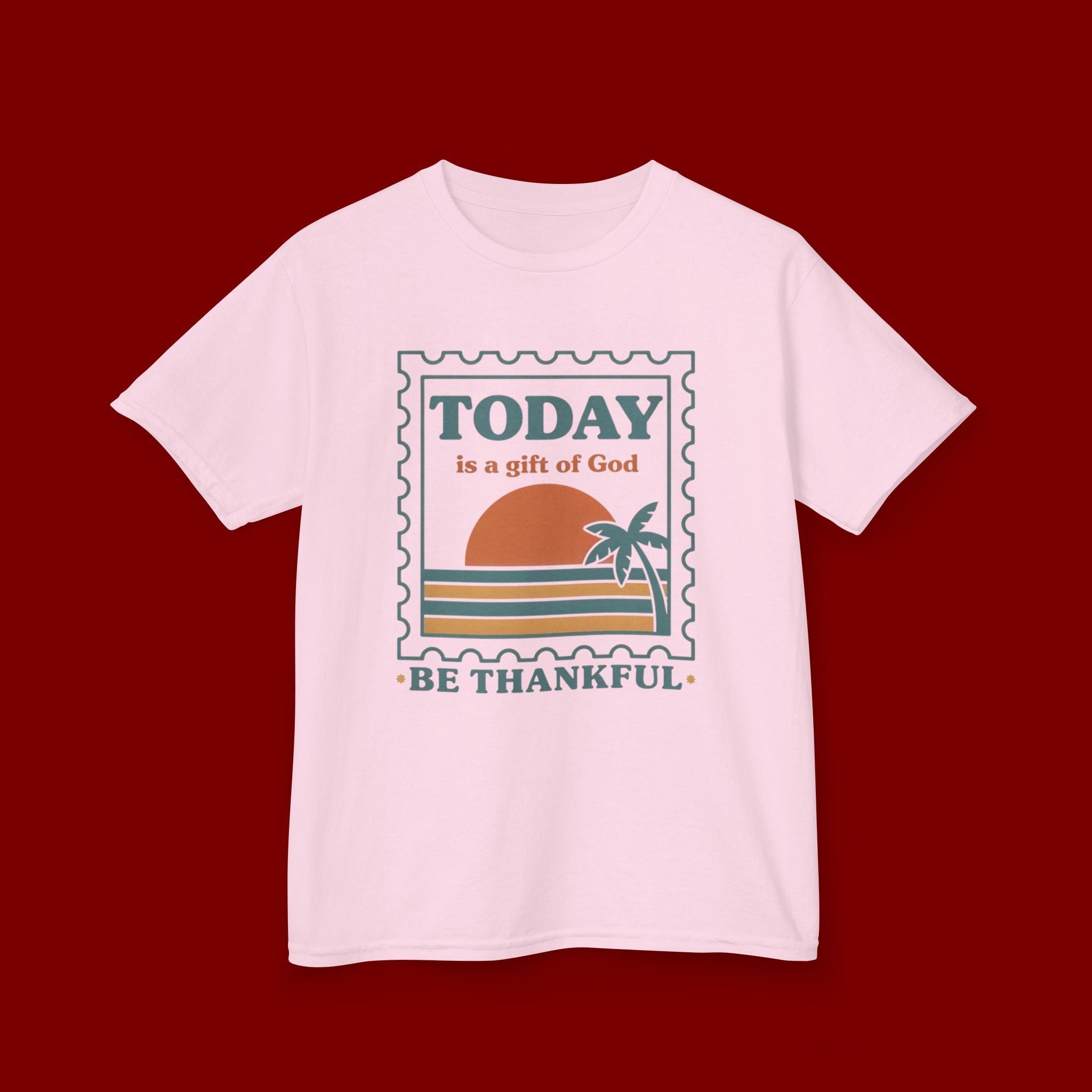 Kids 'Today Is a Gift of God - Be Thankful' Graphic Tee