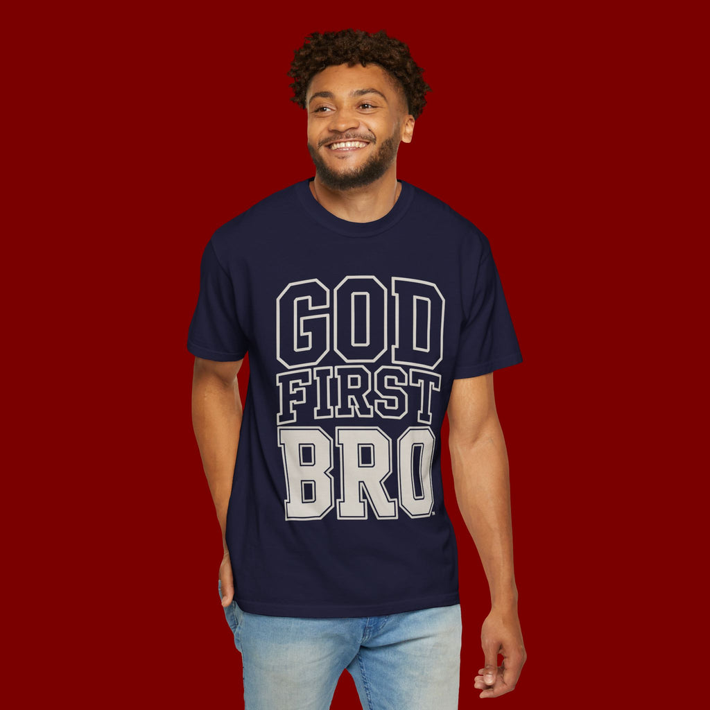 God First Bro T-Shirt — Faith-Based Graphic Tee