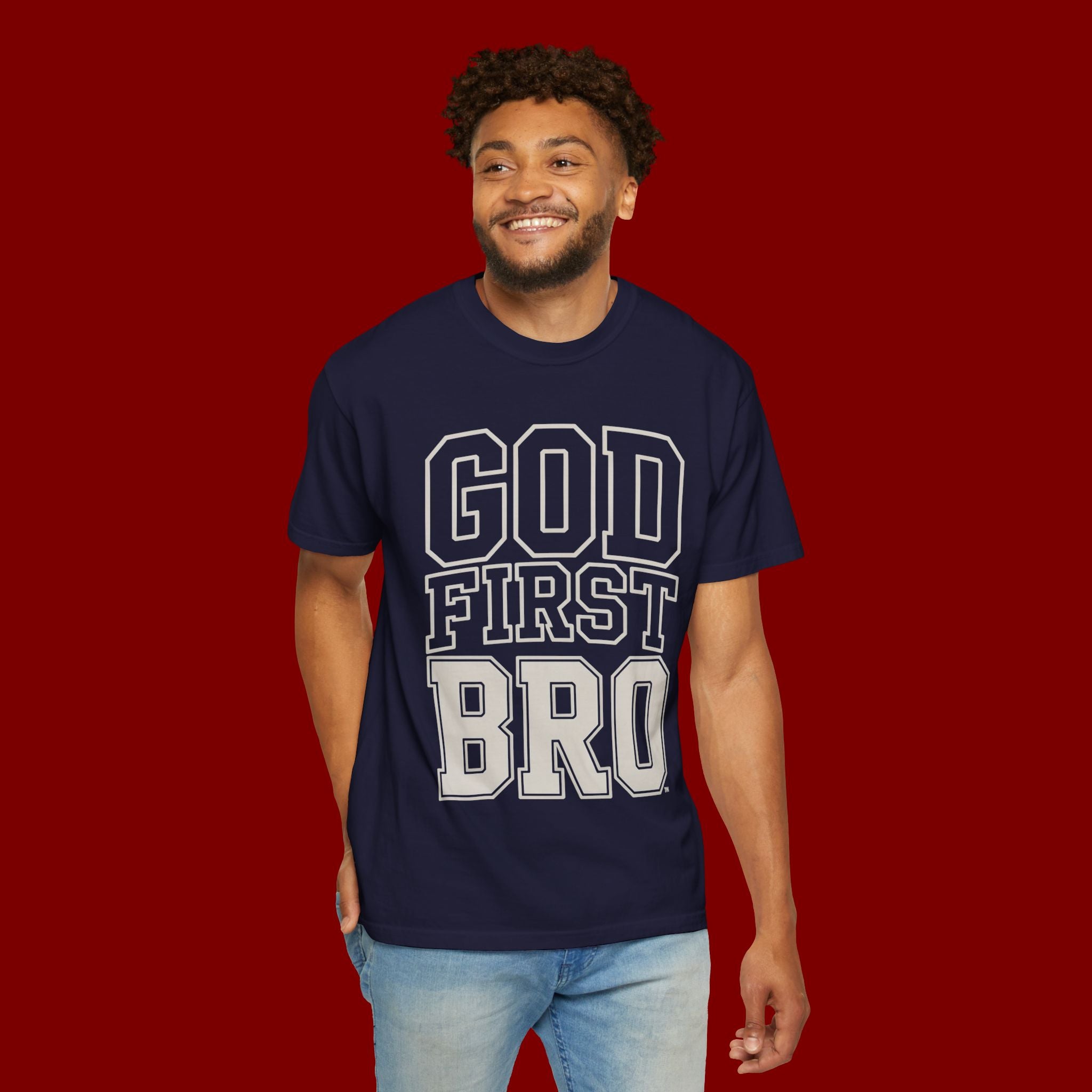 God First Bro T-Shirt — Faith-Based Graphic Tee