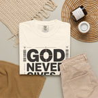 Christian Inspirational T-Shirt — "God Never Gives a Burden You Can't Bear" Motivational Tee