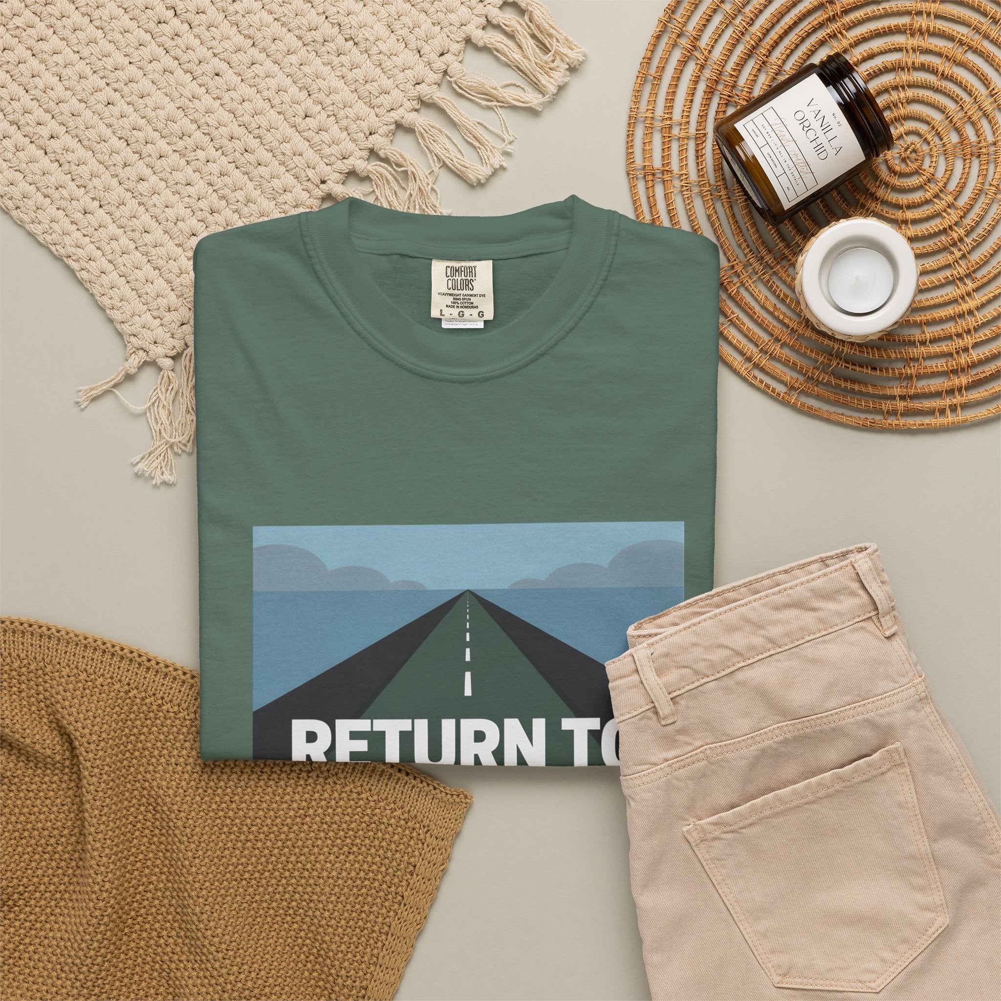 Return to God Road Graphic T-Shirt
