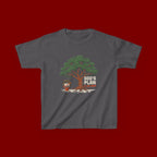 Kids Tee — Cute Tree & Plant Pot Illustration (“Grow Big, Little One”)
