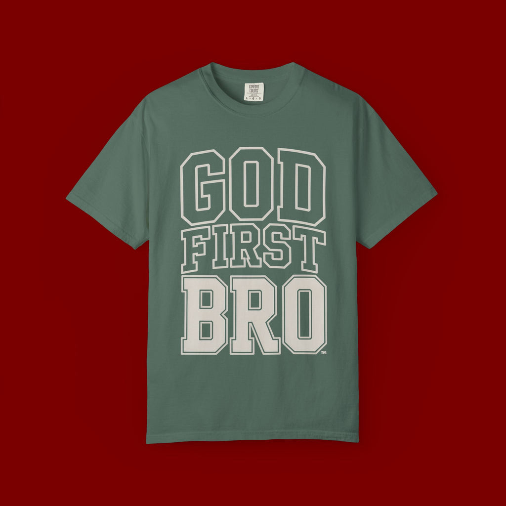 God First Bro T-Shirt — Faith-Based Graphic Tee
