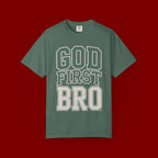 God First Bro T-Shirt — Faith-Based Graphic Tee
