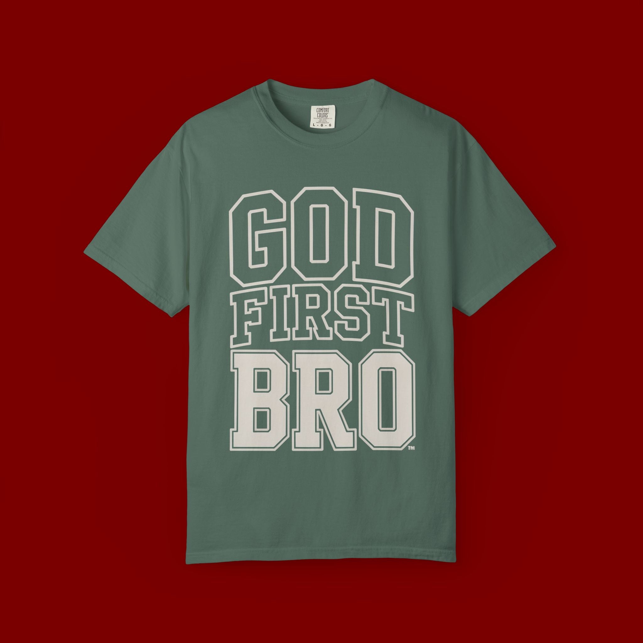 God First Bro T-Shirt — Faith-Based Graphic Tee