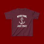 Kids T-Shirt - Plain White Heavy Cotton Tee (Everyday Wear, School & Play)