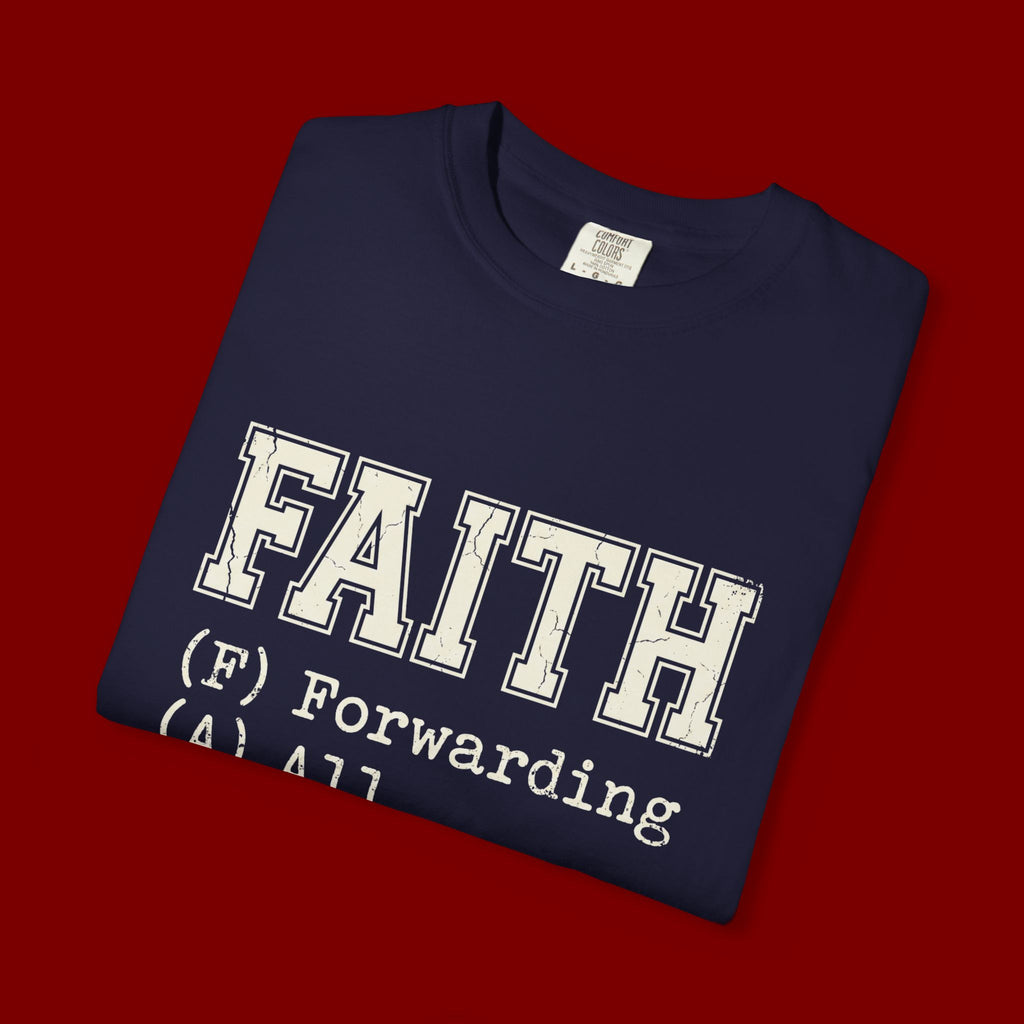 Faith Graphic T-Shirt — Minimalist Inspirational Tee