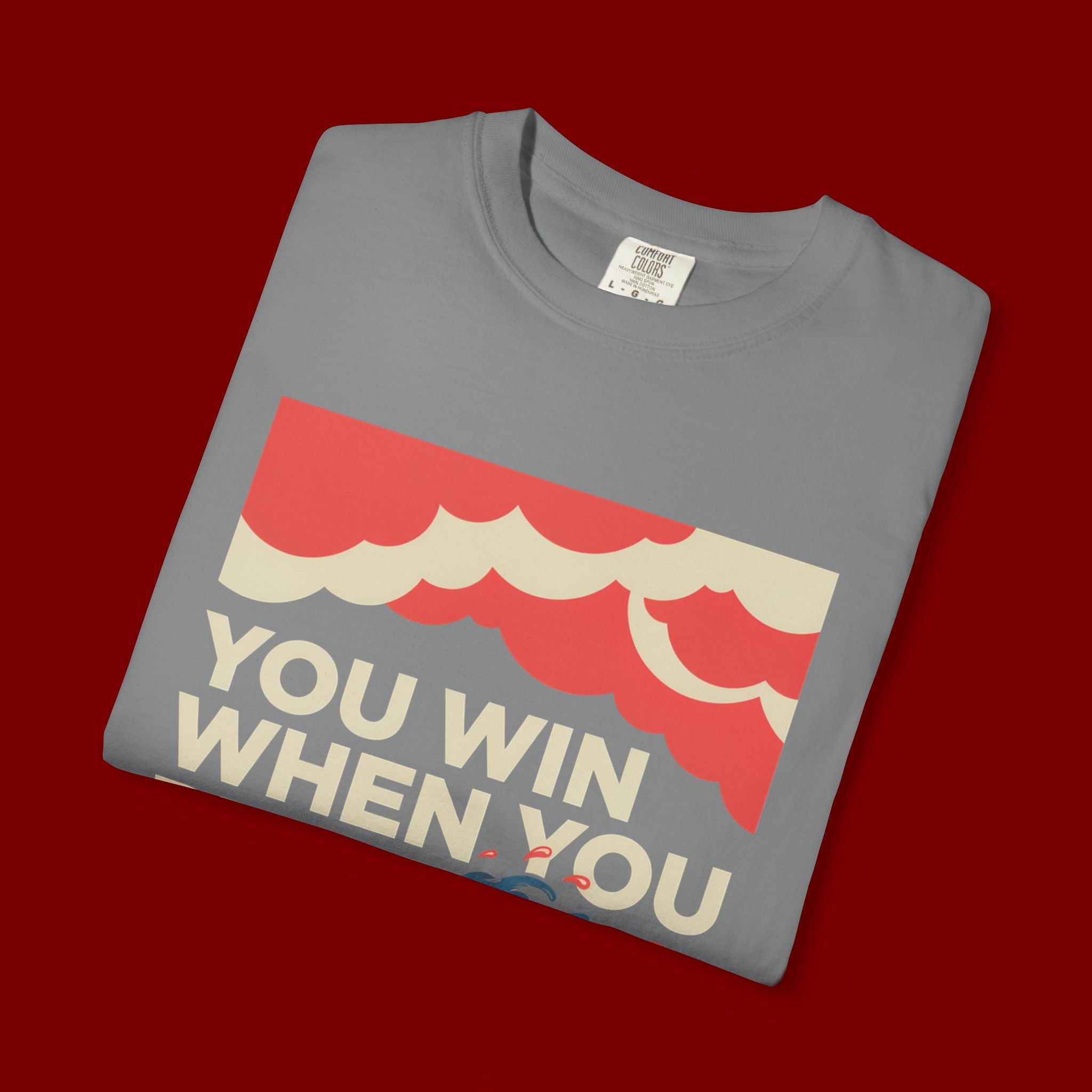 You Win When You Pray T-Shirt — Vintage Wave Faith Tee
