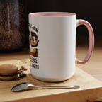 God-Themed Accent Coffee Mug – "My Help Is Only From God, The Creator of Heavens & Earth"