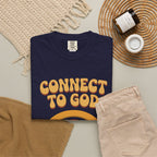 Connect to God T-Shirt — "The Password Is Prayer" Retro Faith Tee