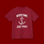 Kids T-Shirt - Plain White Heavy Cotton Tee (Everyday Wear, School & Play)
