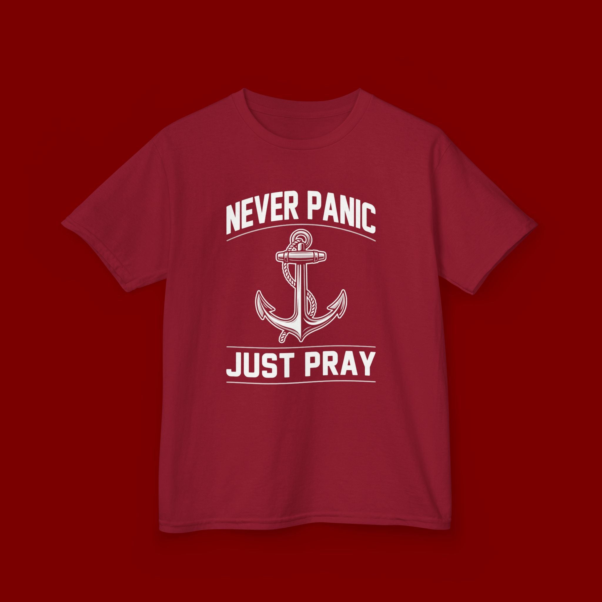 Kids T-Shirt - Plain White Heavy Cotton Tee (Everyday Wear, School & Play)