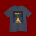 Kids T‑Shirt — "Walk By Faith" Inspirational Graphic Tee for Children