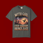 With God Every Hardship Brings Ease T-Shirt