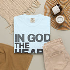 Christian Faith T-Shirt — “In God the Heart Finds Peace” Inspirational Tee