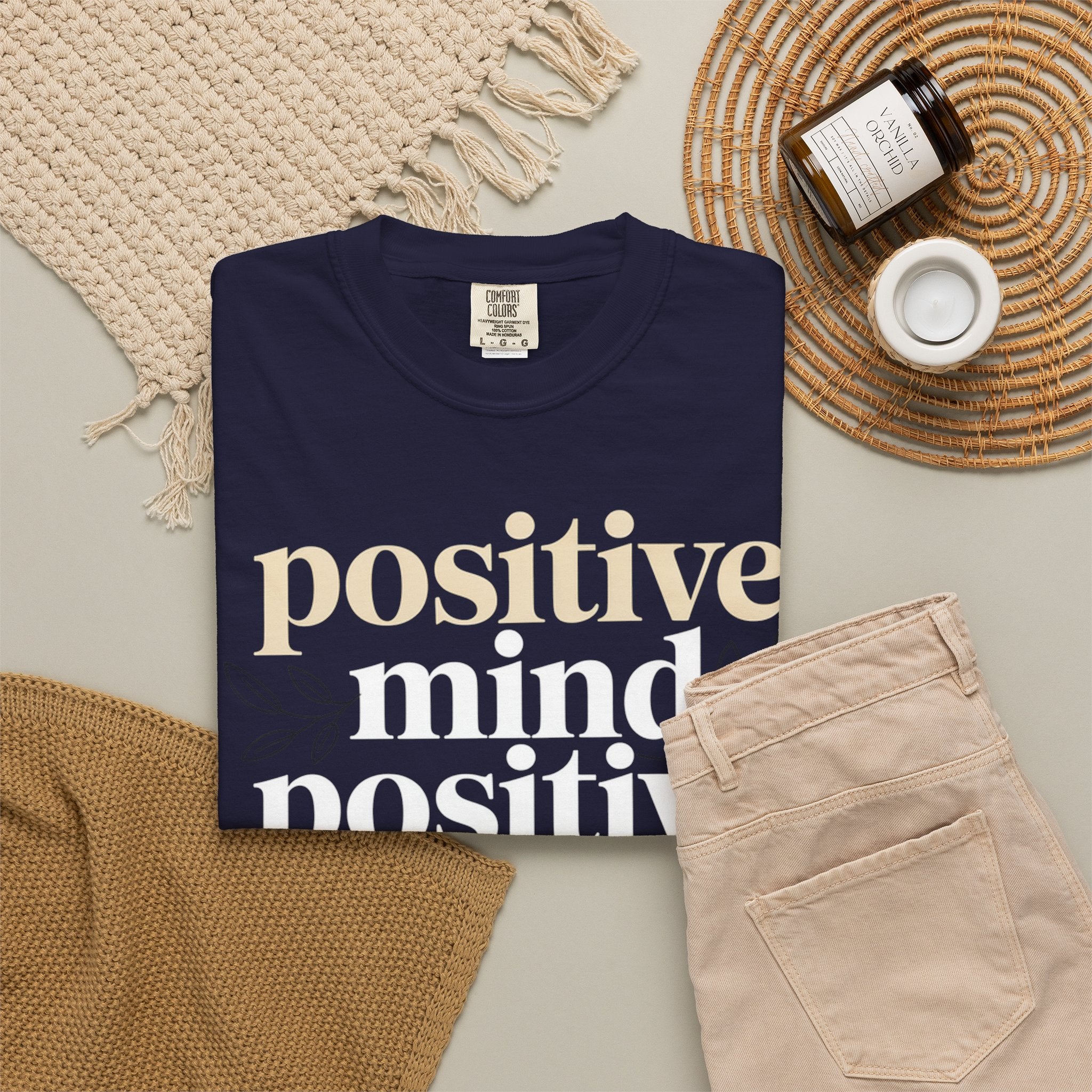 Positive Mind Positive Vibes Positive Life T-Shirt