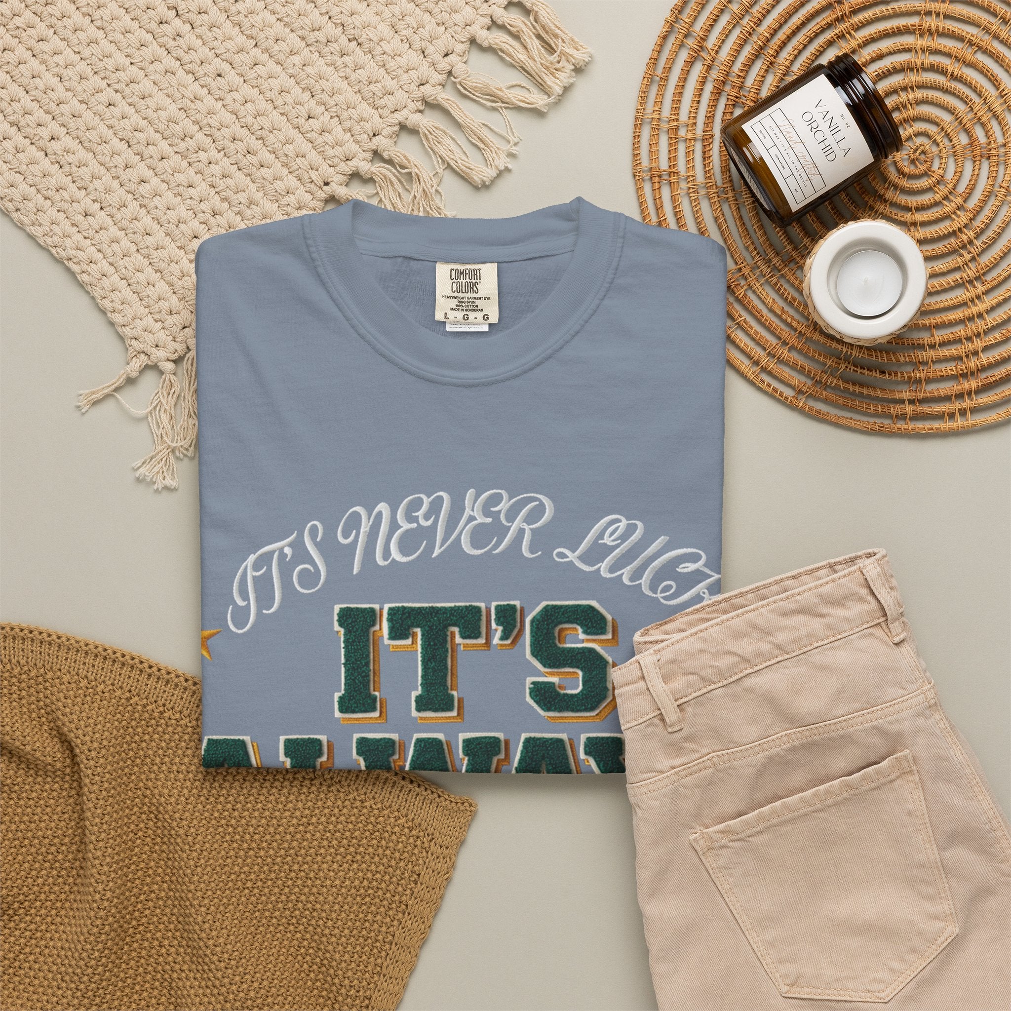 It’s Always God Graphic T-Shirt — Faith-Based Vintage Lettering Tee