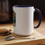 Christian Coffee Mug — “My Help Is Only From God The Creator” Accent Mug