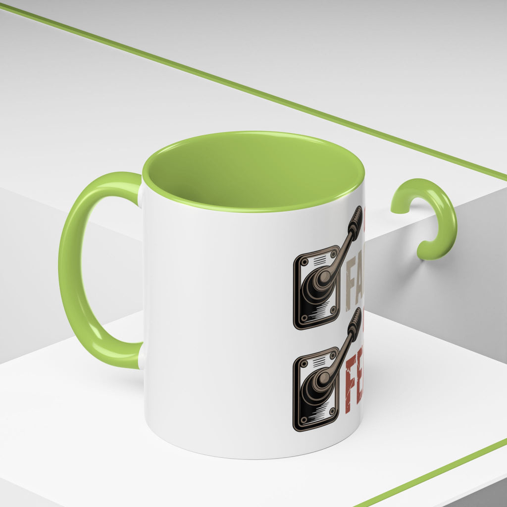 Faith On, Fear Off Coffee Mug