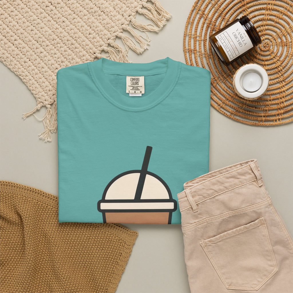 Positive Iced Coffee T-Shirt — Mind • Vibes • Life Graphic Tee