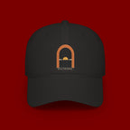 Lighthouse Sunset Cap — "Trust God" Embroidered Low Profile Baseball Hat