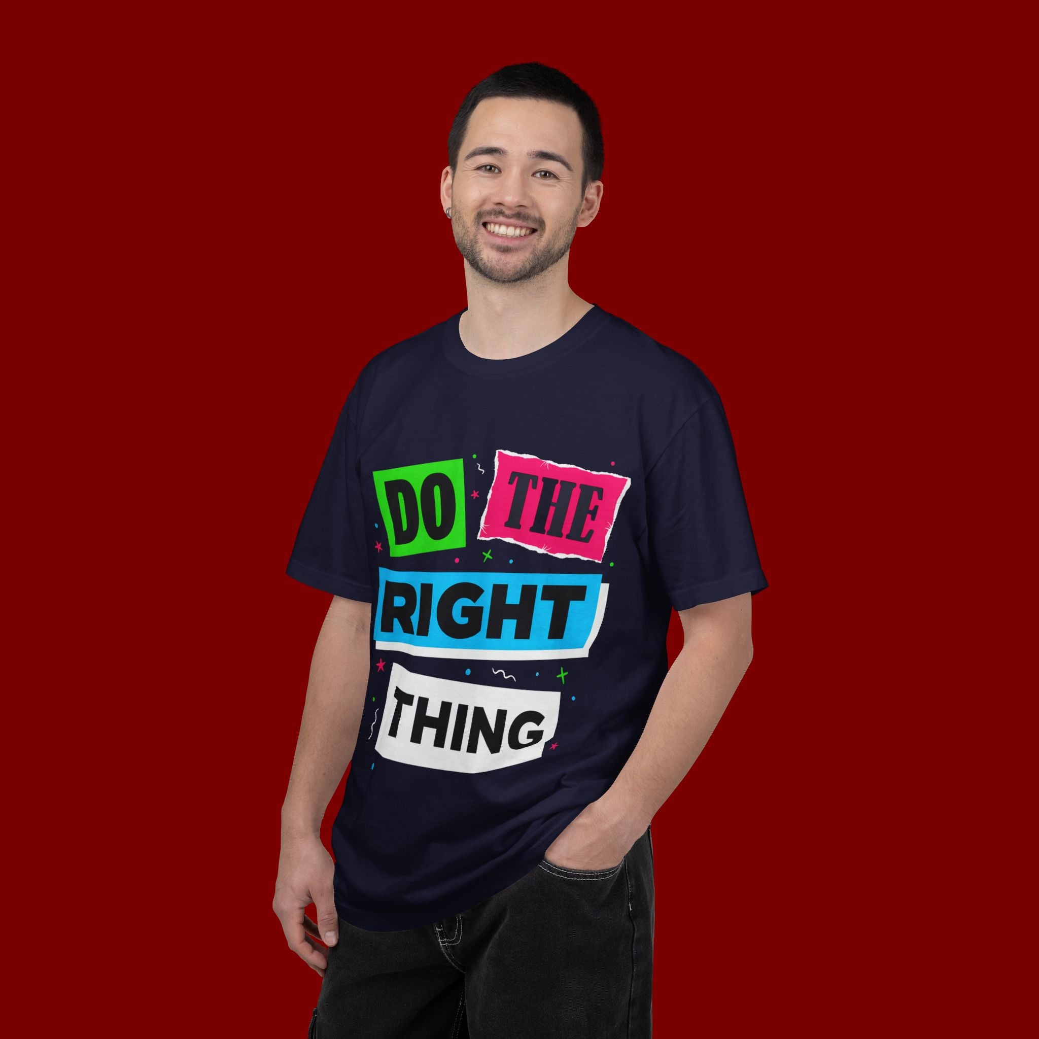 Do The Right Thing T-Shirt — Bold Retro Graphic Tee