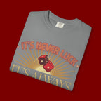 "It's Never Luck, It's Always God" Christian Graphic T-Shirt