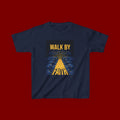 Kids T‑Shirt — "Walk By Faith" Inspirational Graphic Tee for Children