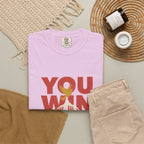 T-Shirt — "You Win When You Pray" Inspirational Faith Graphic Tee