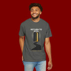 Mystic Doorway T-Shirt — Golden Arch Path Graphic Tee