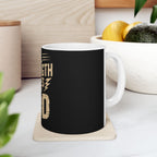 All Strength Comes From God Ceramic Mug — Inspirational Faith Coffee Cup (11oz, 15oz)