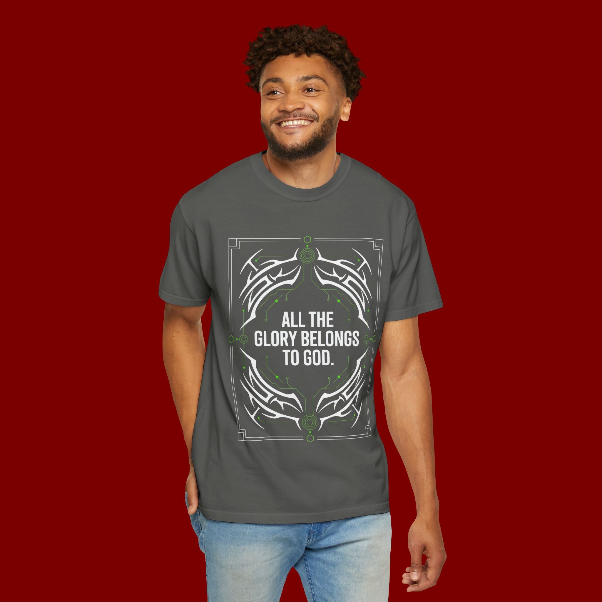 All The Glory Belongs To God T-Shirt — Faith Graphic Tee