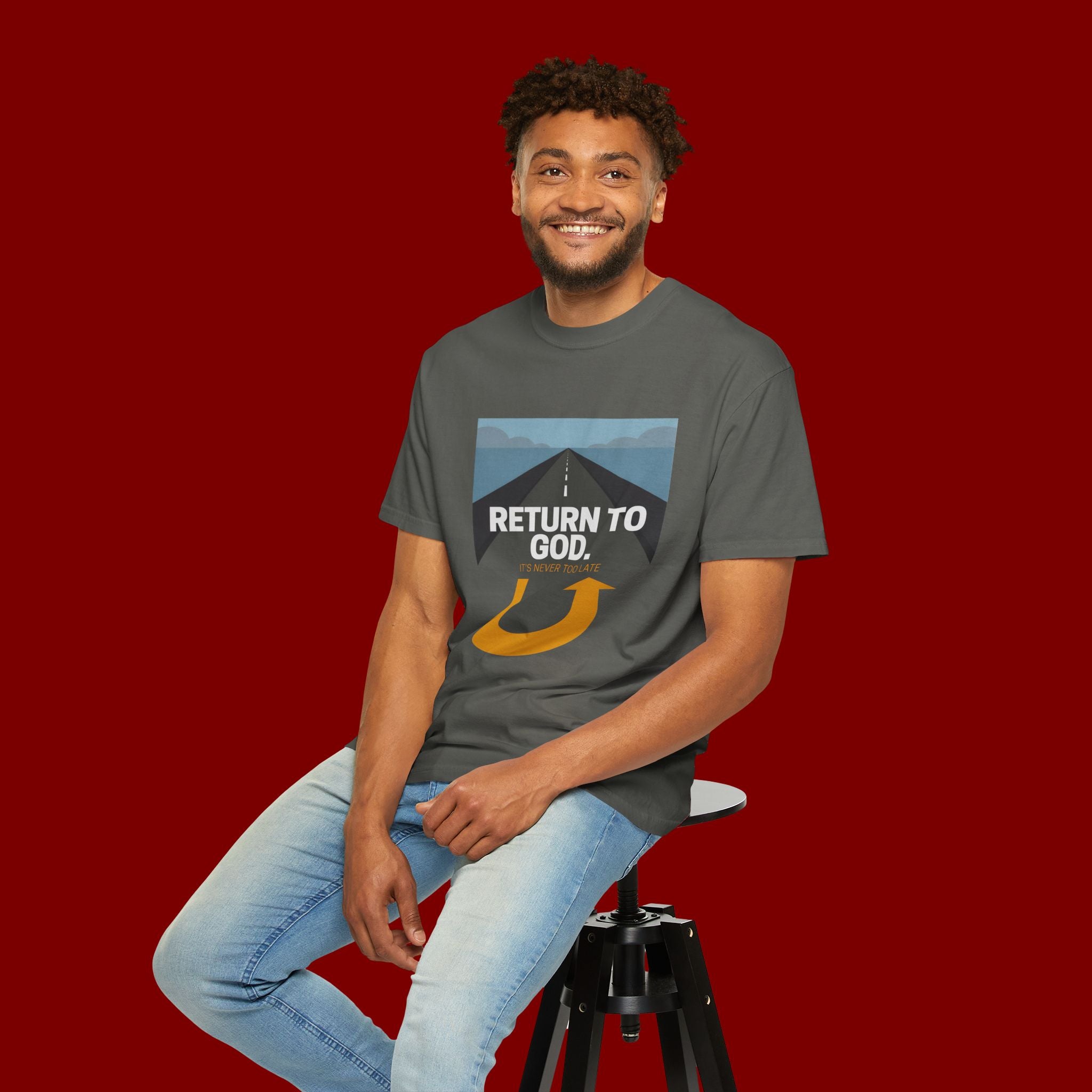 Return to God Road Graphic T-Shirt