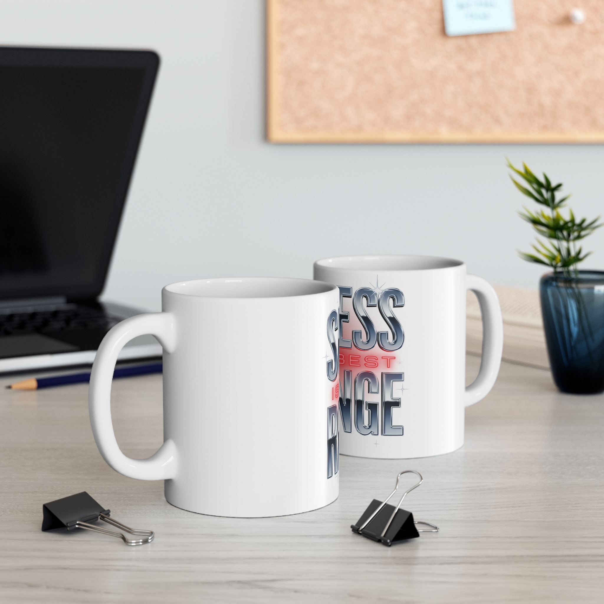 Success Is The Best Revenge Ceramic Mug — Motivational Coffee Cup (11oz & 15oz)