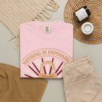Nothing Is Impossible For Our God T-Shirt — Christian Faith Graphic Tee