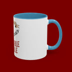 Accent Coffee Mug — "Faith Makes the Impossible Possible" Inspirational Ceramic Mug