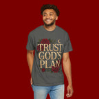 Trust God’s Plan T-Shirt — Floral Faith Graphic Tee