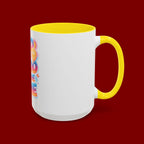 God Is Good All The Time Accent Coffee Mug — Inspirational Christian Coffee Cup (11/15oz)