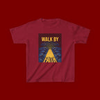 Kids T‑Shirt — "Walk By Faith" Inspirational Graphic Tee for Children