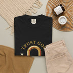 Trust God Padlock T-Shirt — "No Matter What" Christian Faith Tee