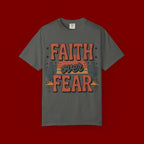 Faith Over Fear T-Shirt — Christian Inspirational Desert Graphic