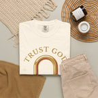 Trust God Lock T-Shirt — Christian Faith Tee “Trust God No Matter What”