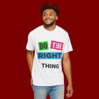 Do The Right Thing T-Shirt — Bold Retro Graphic Tee