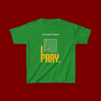 Kids Tee — "My Secret Is Simple: I Pray." Maze Faith T‑Shirt