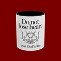 Do Not Lose Heart Accent Coffee Mug — Trust God’s Plan Inspirational Christian Mug