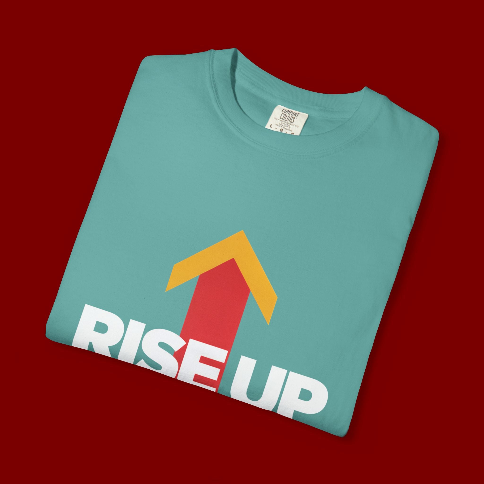 Arrow Up Graphic T-Shirt — Bold Upward Arrow Design