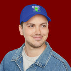 Nothing Is Impossible Baseball Cap — Faith-Inspired Green Planet Design