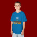 Kids Tee — "Trust God" Sprout Graphic