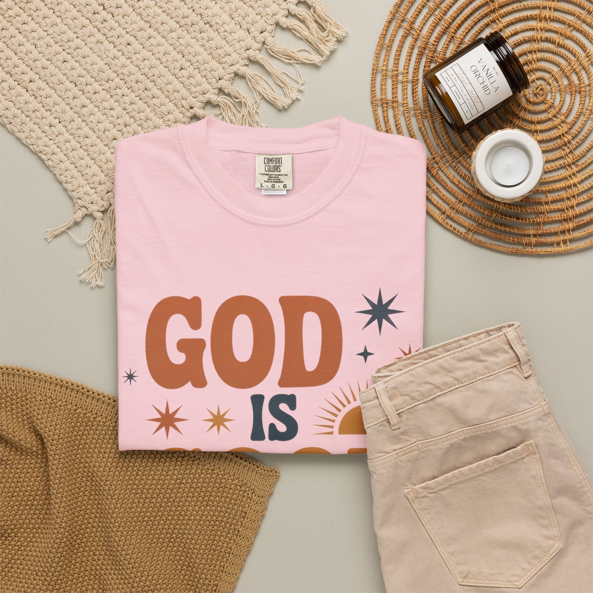 God Is Good All the Time T-Shirt — Christian Faith Graphic Tee