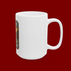Inspirational Christian Mug - "With God Every Hardship Brings Ease" Scenic Faith Coffee Cup (11oz/15oz)